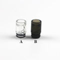 EGO 510 Transparent Drip Tip with Screw Airflow Mouthpiece